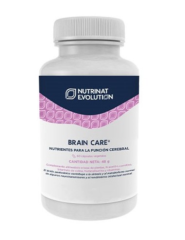 Brain Care 60 cápsulas Nutrinat Evolution