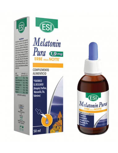 Melatonin Pura 1,9 mg Erbe della Notte ESI