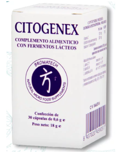 Citogenex 30 cápsulas Bromatech