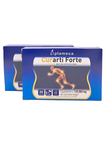 Curarti Forte 30 caps Plameca | Pack (2uds.) | HERBODELICIAS