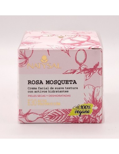 Crema facial Rosa Mosqueta Fps30 Natysal