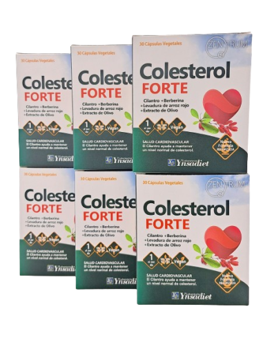 Pack (6 unids) Zentrum Colesterol Forte Ynsadiet