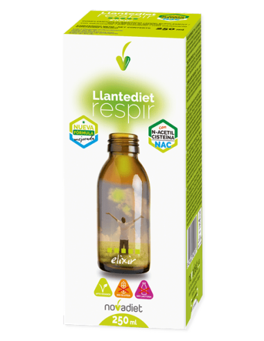 Llantediet Respir NAC Jarabe 250 ml Novadiet