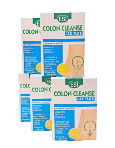 Pack (5 unds) Colon Cleanse Lax Flor ESI