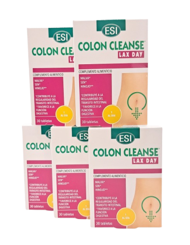 Pack (5 unds) Colon Cleanse Lax Day ESI