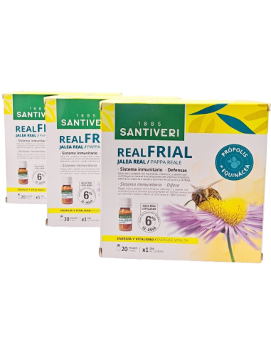 Pack (3 unds) Real Frial 20 viales Santiveri